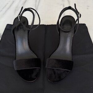 Sandro velvet heels Size 39 EU / 9 US